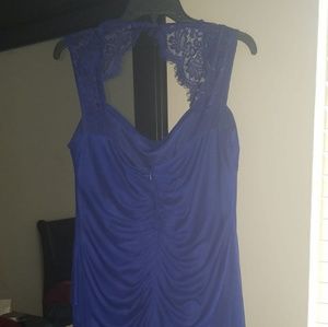Navy Blue Scarlett Nite Evening Gown